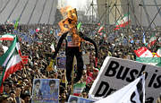 Demonstranten in Teheran: ''Tod für Amerika''